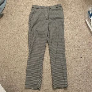 Gingham Pattern Slacks